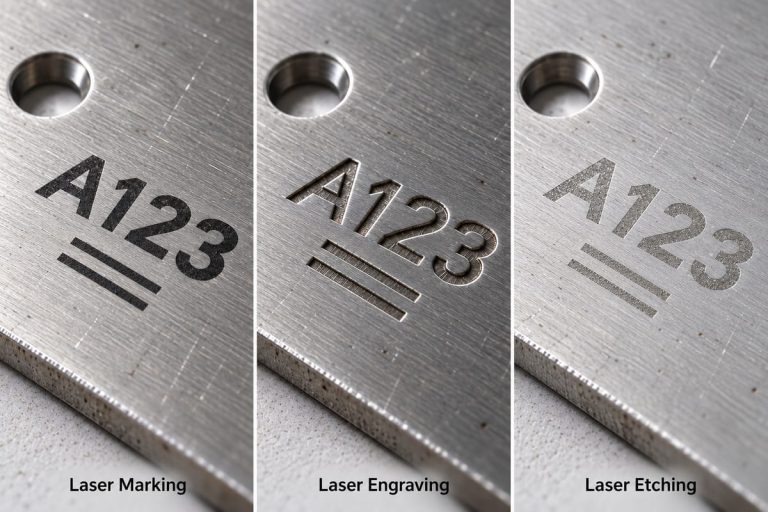 Laser Marking VS Laser Engraving VS Laser Etching
