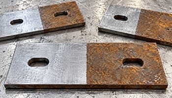 Continuous Laser Cleaning Samples