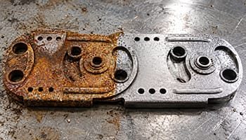 Continuous Laser Cleaning Samples