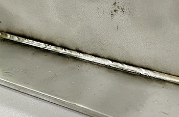 Handheld Laser Welding Sample Handheld Laser Welding Sample