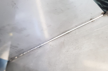 Handheld Laser Welding Sample Handheld Laser Welding Sample