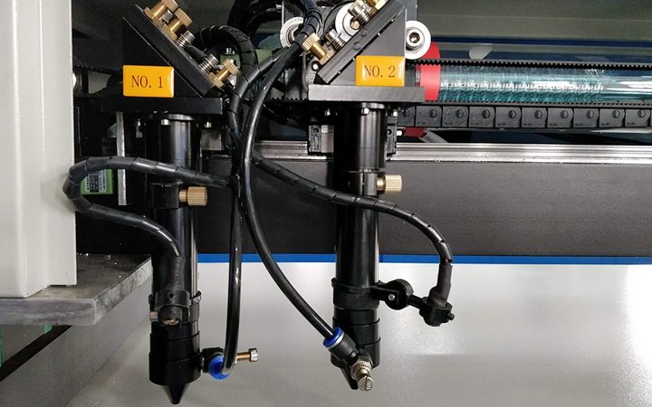 High-Efficiency Dual Laser Cutting Head