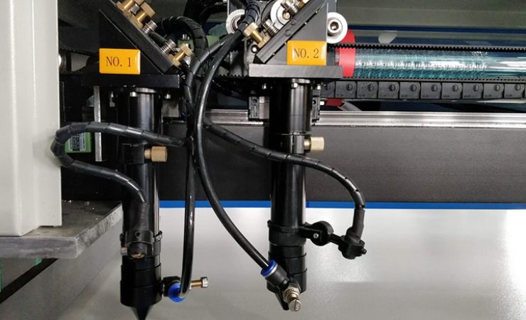 High-Efficiency Dual Laser Cutting Head