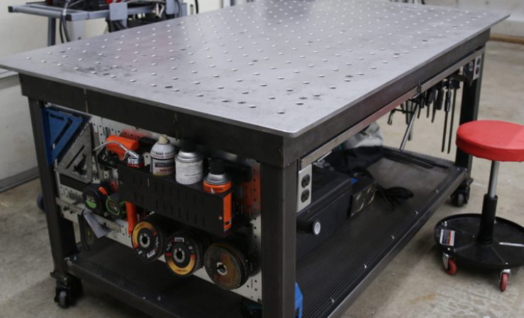 Laser Cleaning Worktable