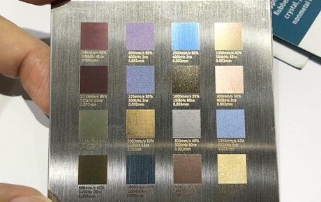 MOPA Laser Marking Samples