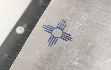 MOPA Laser Marking Samples