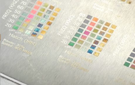 MOPA Laser Marking Samples